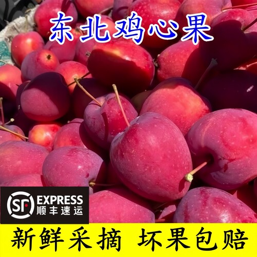 东北新鲜鸡心果花牛果脆甜现摘