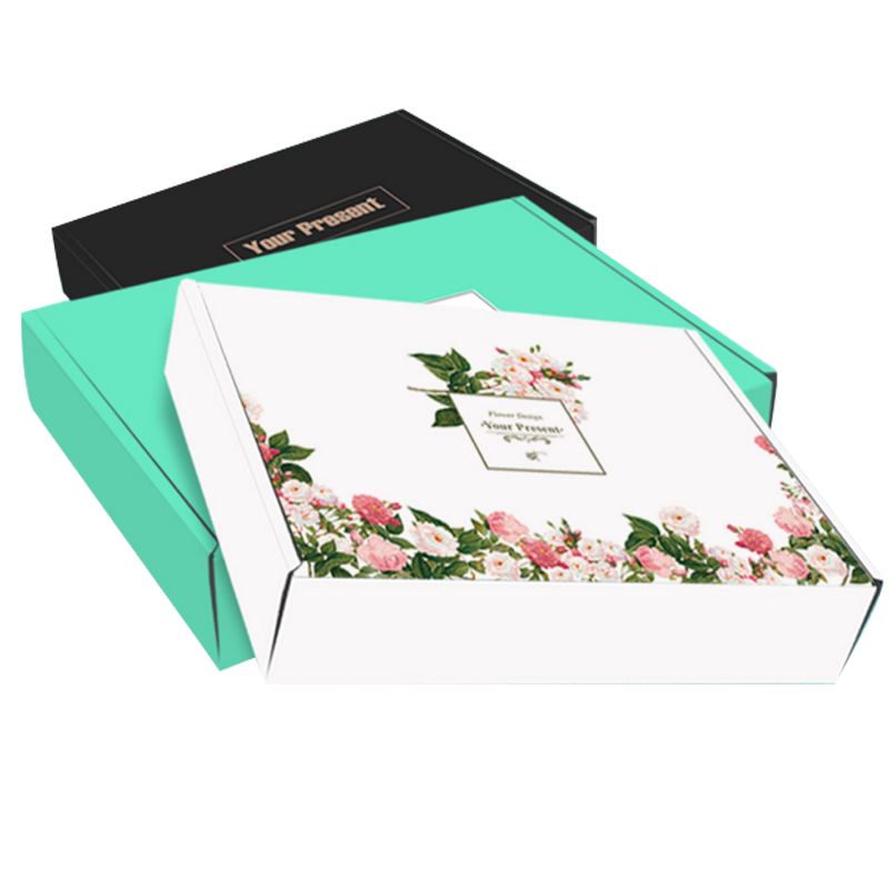 【定做】厂家定制飞机盒来图打样 白色飞机盒 彩色花果茶 包装盒