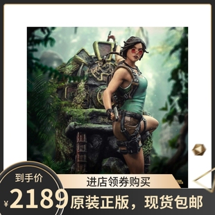 顺丰现货IRON 10游戏艺术雕像巴西厂 STUDIOS古墓丽影劳拉克劳馥1