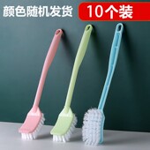 马桶刷家用创意卫生间洗厕所刷子新款 糖果色长柄软毛无死角清洁刷