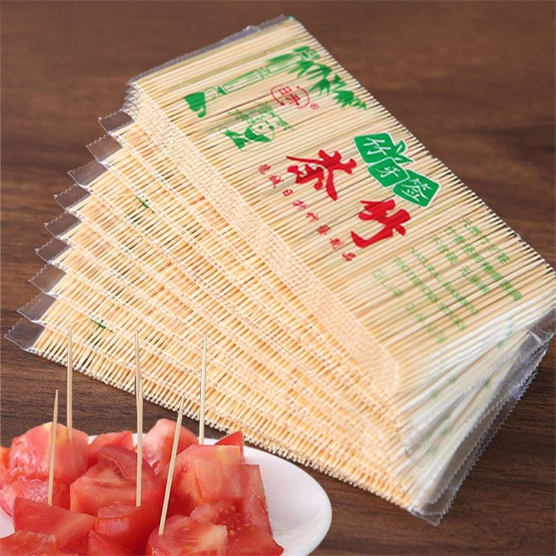 200支装超细餐厅饭店竹制家用