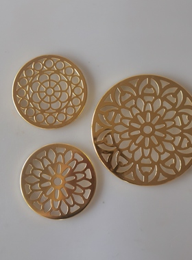 玻璃花瓶插花金属瓶口固定器，新手小白插花神器