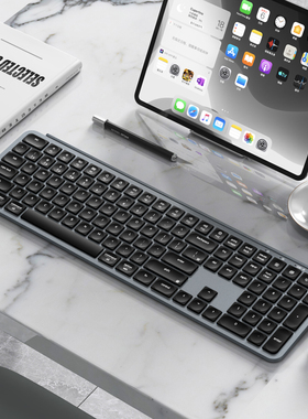 Keychron B6Pro无线三模苹果mac安卓笔记本平板108键盘2.4G办公薄