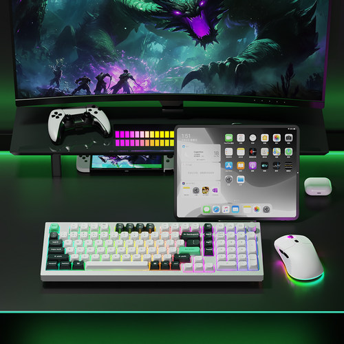 KeychronQ5HE磁轴三模电竞游戏RT