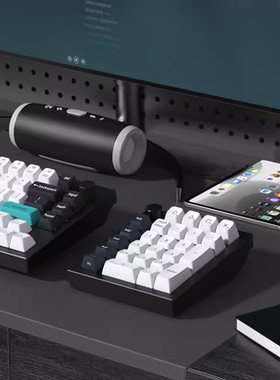 Keychron Q0MAX 三模无线机械数字小键盘蓝牙2.4G旋钮QMK/VIA