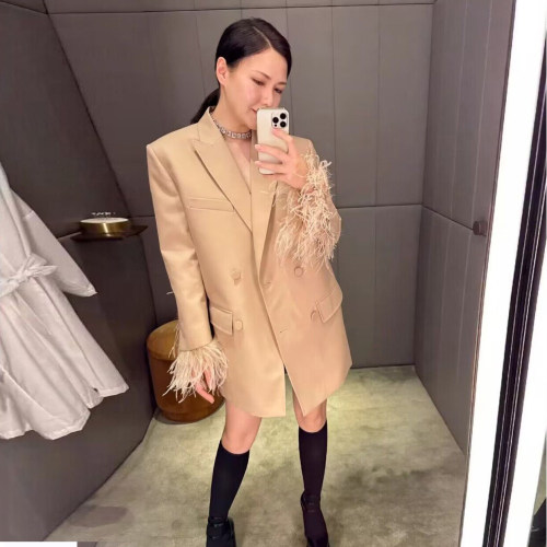 高级感oversize礼服式西服