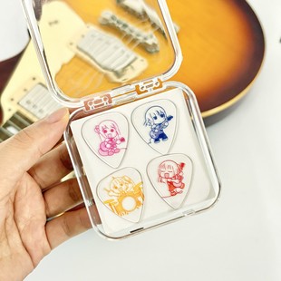 孤独摇滚吉他拨片贝斯混合厚度动漫周边波奇酱后藤一里山田凉