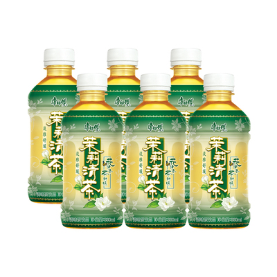 康师傅茉莉清茶330ml*6瓶整箱迷你瓶茉莉花茶饮料饮品团购批发