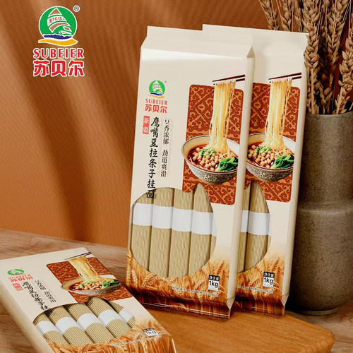 苏贝尔新疆鹰嘴豆面条正宗美食拉条子圆面条拉面劲道爽滑速食方便
