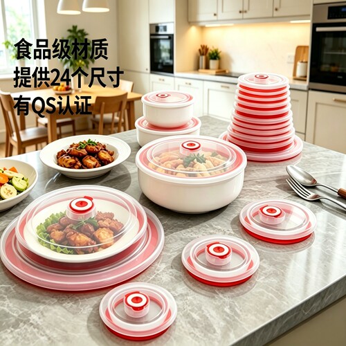 安全冰箱硅胶微波炉食品级便当盒