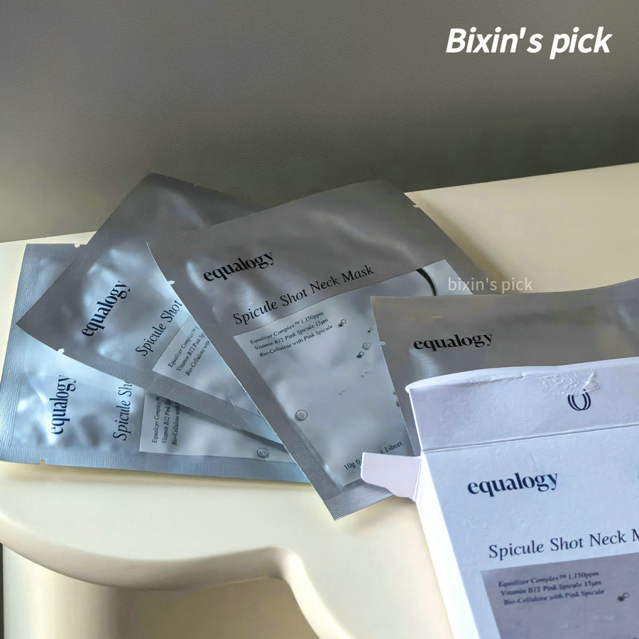 微晶颈膜 韩国equalogy伊肌舒微晶颈膜抗皱淡化颈纹紧致颈部护理