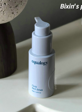 颈部你的年龄 韩国Equalogy伊肌舒PDRN颈霜抗皱保湿紧致淡化颈纹