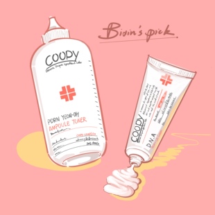 韩国皮肤科 coopy三文鱼PDRN谷胱甘肽爽肤水面霜镇定保湿抗氧化