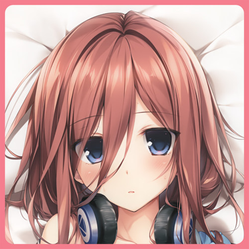 五等分的花嫁中野三玖等身抱枕