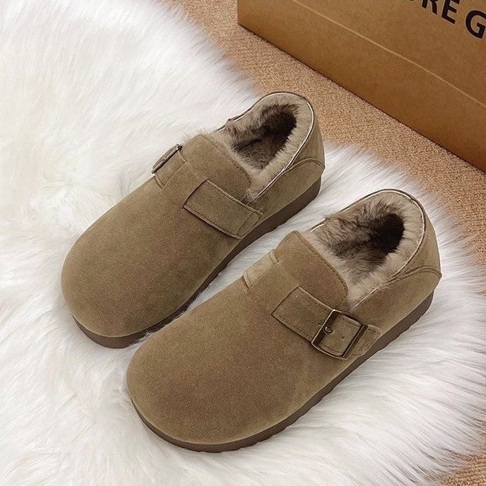 勃肯鞋冬季加绒加厚时尚百搭豆豆鞋老北京布鞋一脚蹬防寒妈妈棉靴,女鞋,时尚雪地靴,淘宝优惠券,粉丝福利购,淘宝优惠卷