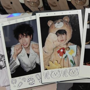 TOP登陆少年无所畏计划小卡首唱朱志鑫小熊拍立得猫爪绑定TF家族