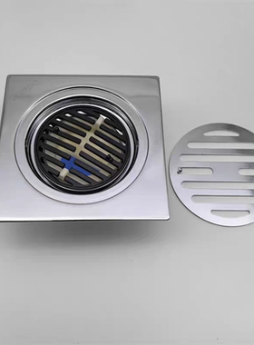 九牧92022地漏干区淋浴下水防臭X92021不锈钢洗衣机地漏镀铬亮光