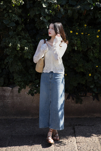 连帽开衫女薄款2025新款秋季白色外搭罩衫空调高级感镂空针织上衣