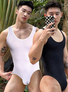 无袖背心男士夏季潮牌纯棉健身运动坎肩衣服打底男装白色短袖t恤