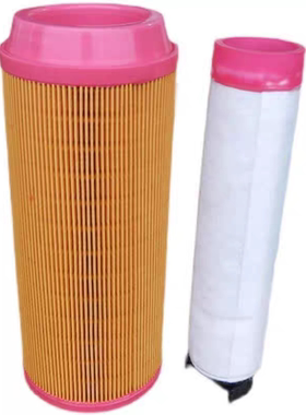 K1229空滤3立方复盛红五环22KW螺杆空压机阿特拉斯空气滤芯C14200