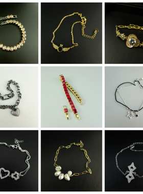 小巧女士锆石简约百搭设计感手链