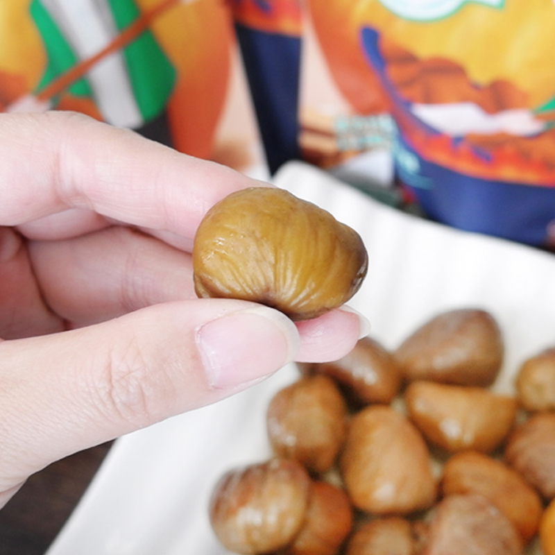 有机熟板栗甜糯原味无添加