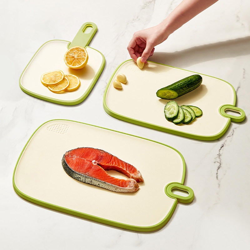 银离子双面菜板抗菌防霉厨房宿舍切水果蔬菜宝宝辅食专用小菜板