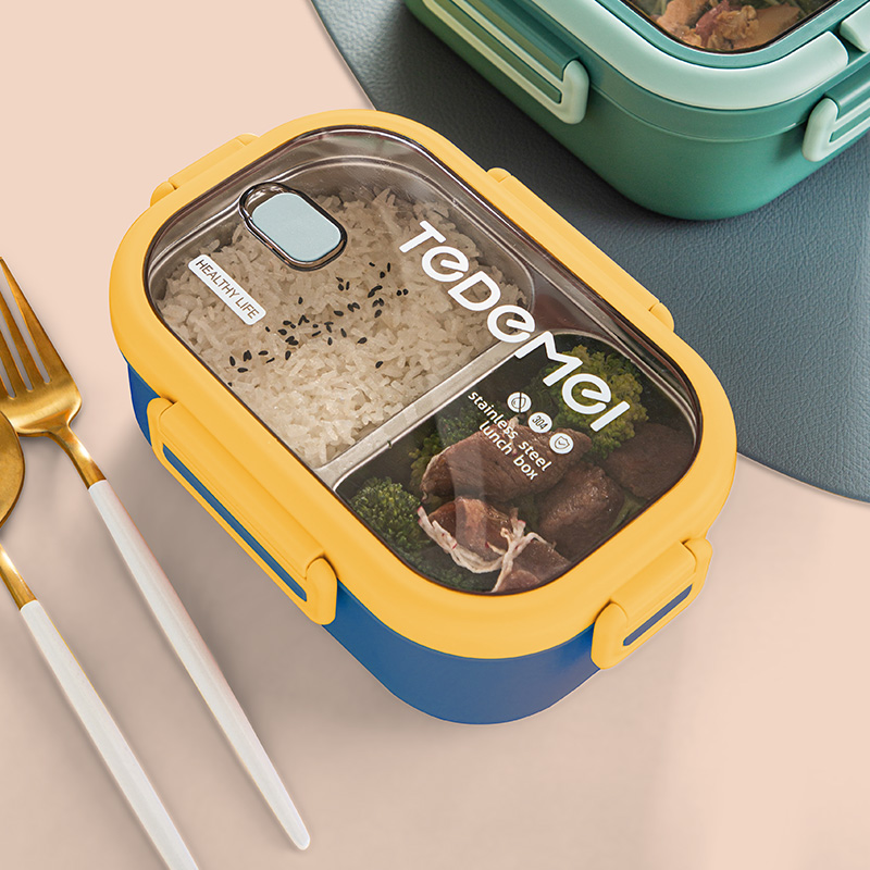 大容量高颜值密封保温分格饭盒