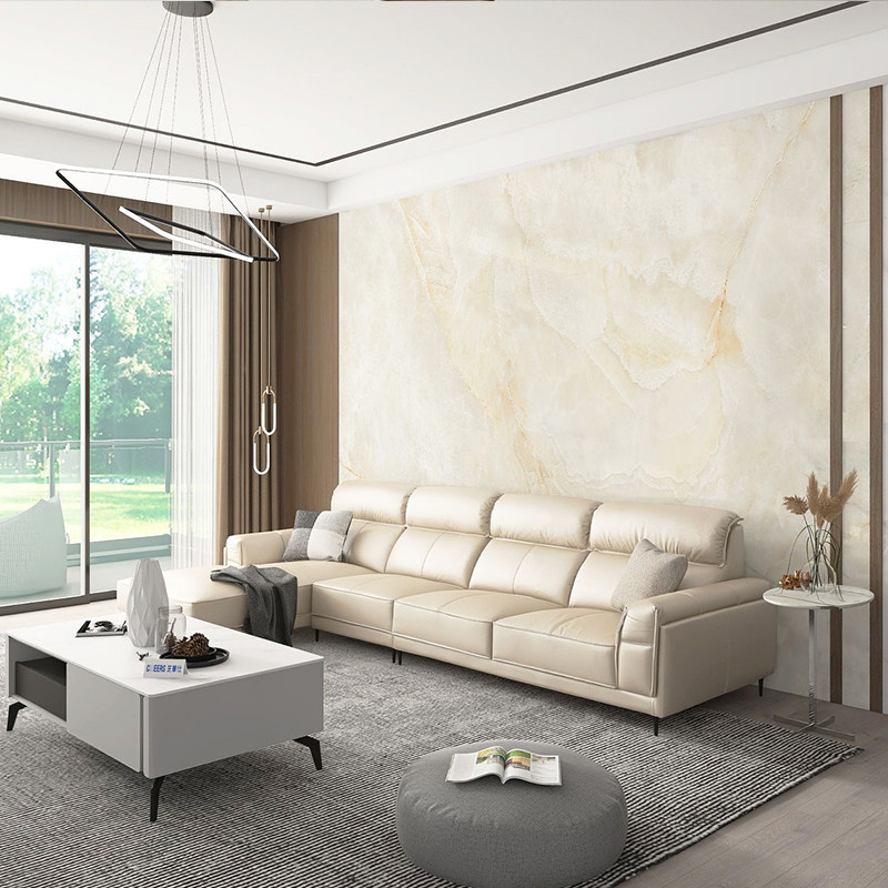 墙布全屋定制大理石纹电视背景墙卧室壁布壁画2025新款彩绘墙纸
