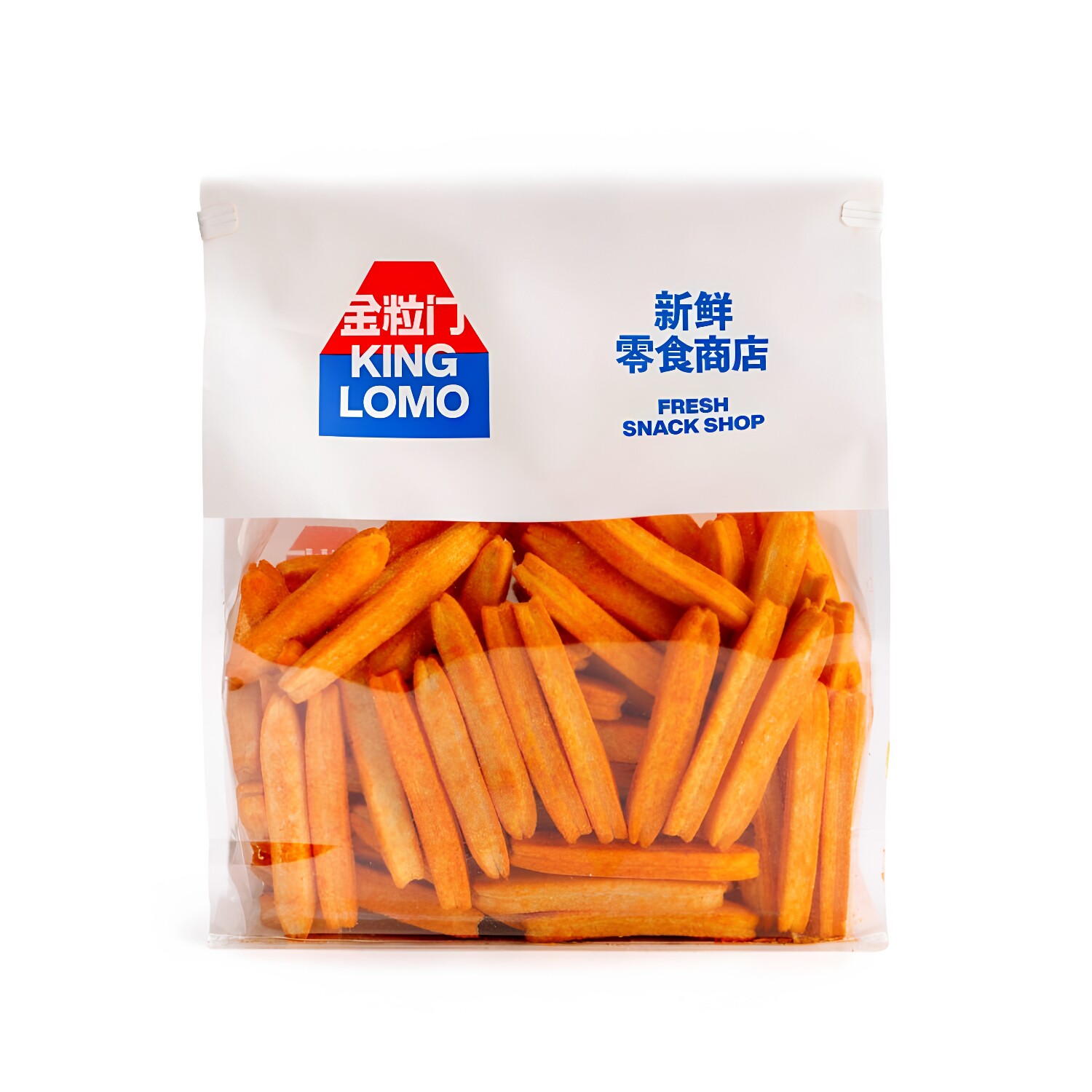 正宗金粒门新鲜零食咔咔虾片休闲人造肉零食