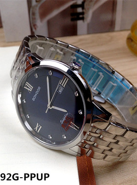 正品BOWDOR/宝舵手表 男表石英表蓝宝石镜面日历情侣表男士99092