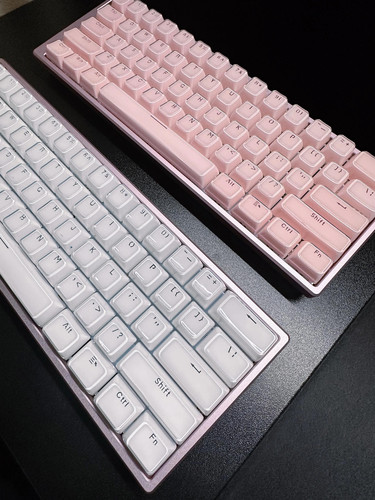 正品果冻水晶键帽正刻机械键盘帽OEM高度PC双色注塑冰晶wooting