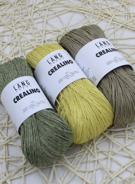 瑞士Lang克莉纯亚麻夏季手编线凉爽舒适短袖