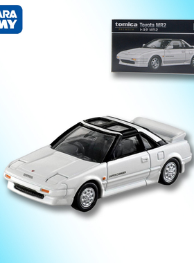 TOMY多美卡仿真合金小汽车模旗舰版黑盒TP40号丰田MR2跑车297796