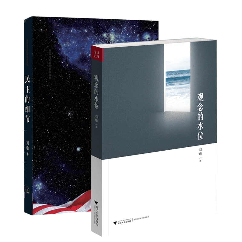 【刘瑜作品2册】民主的细节 观念的水位共2册全刘瑜作品系列全新修订