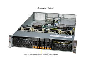 超微SYS-221H-TN24R 四代 xeon8475B 8462Y+ 2u服务器准系统 整机