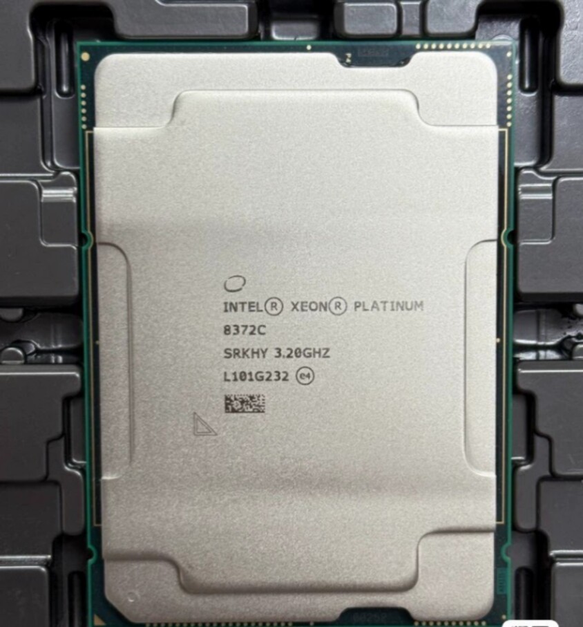 Intel至强铂金xeon 8372C 8374c全新正式版cpu,28核心56线程3.2G