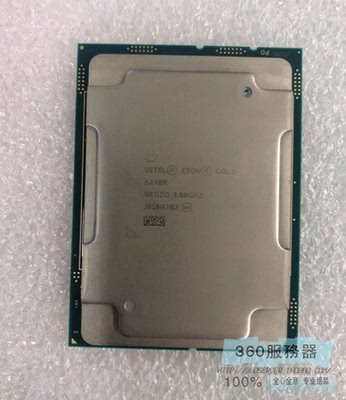 intel志强Xeon6248R 6246R 6240R 6250 6252 6254 6256 cpu正式版
