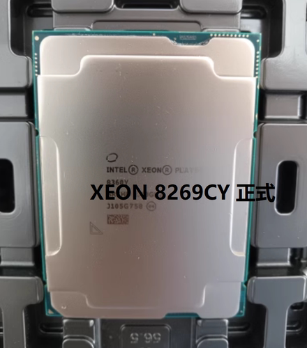 Intel 志强 铂金xeon 8269CY cpu2.5G满载3.2 26核心52线 正式版