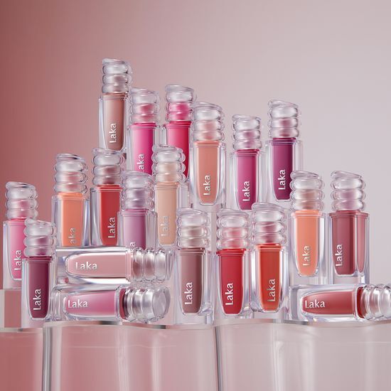 韩国代购 Laka 保湿水光持久唇彩唇釉 maximum glow