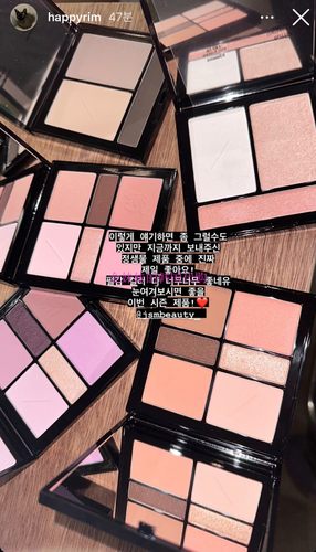 Jungsaemmool艺术家眼影盘