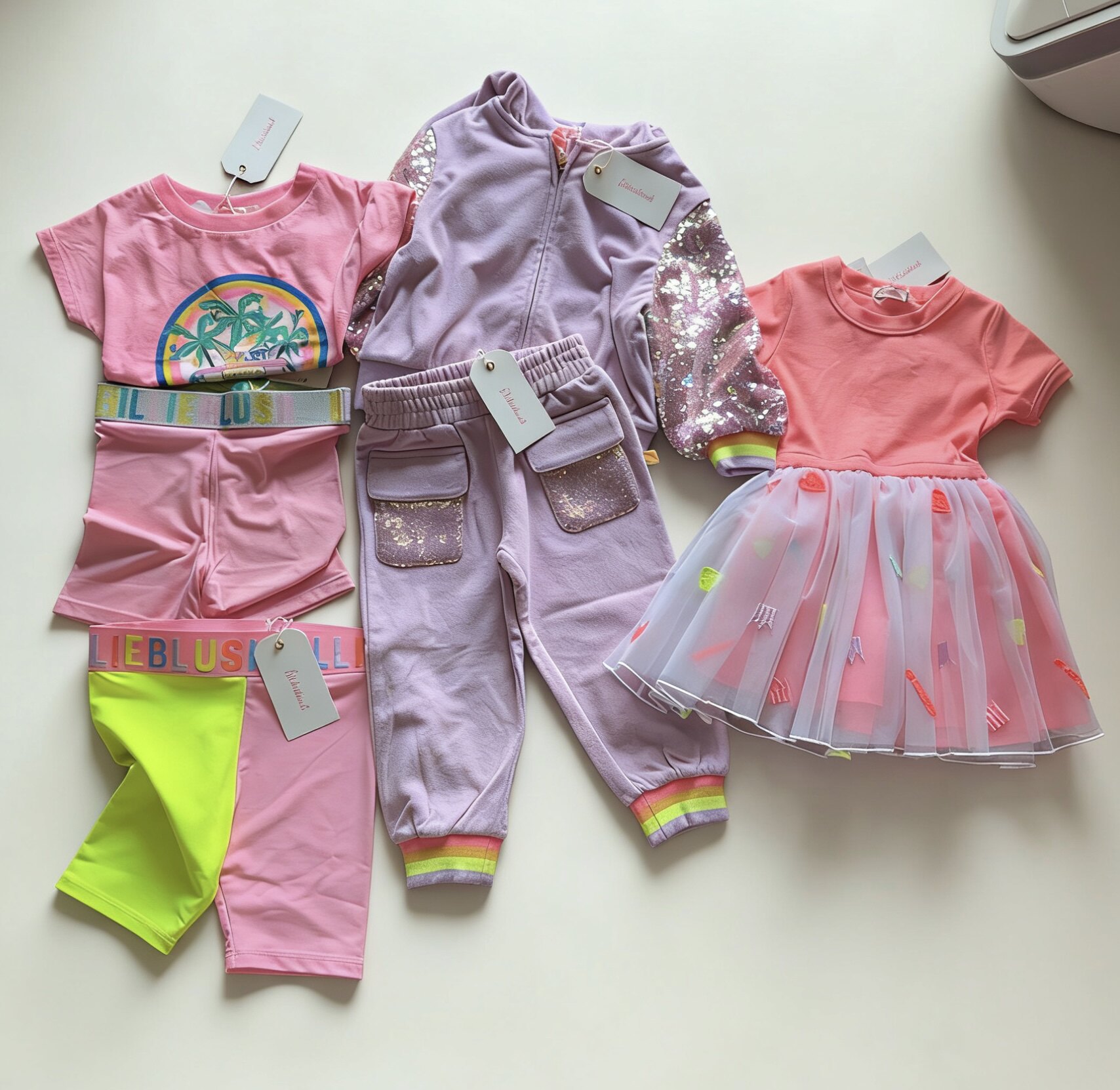 【Rolling商场撤店】Billiblush女童套装儿童3折断码捡漏！