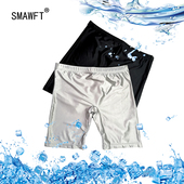 光泽打底裤 SMAWFT五分薄款 百搭运动紧身裤 短裤 弹力锦纶裤