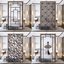 中式 窗花格玻璃贴中国风窗户玻璃贴纸磨砂客厅厨房防窥视窗纸贴膜