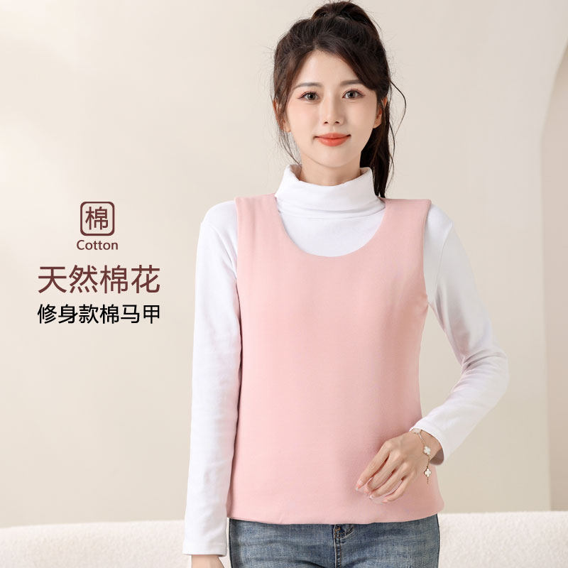 无袖坎肩内穿新款女士保暖背心