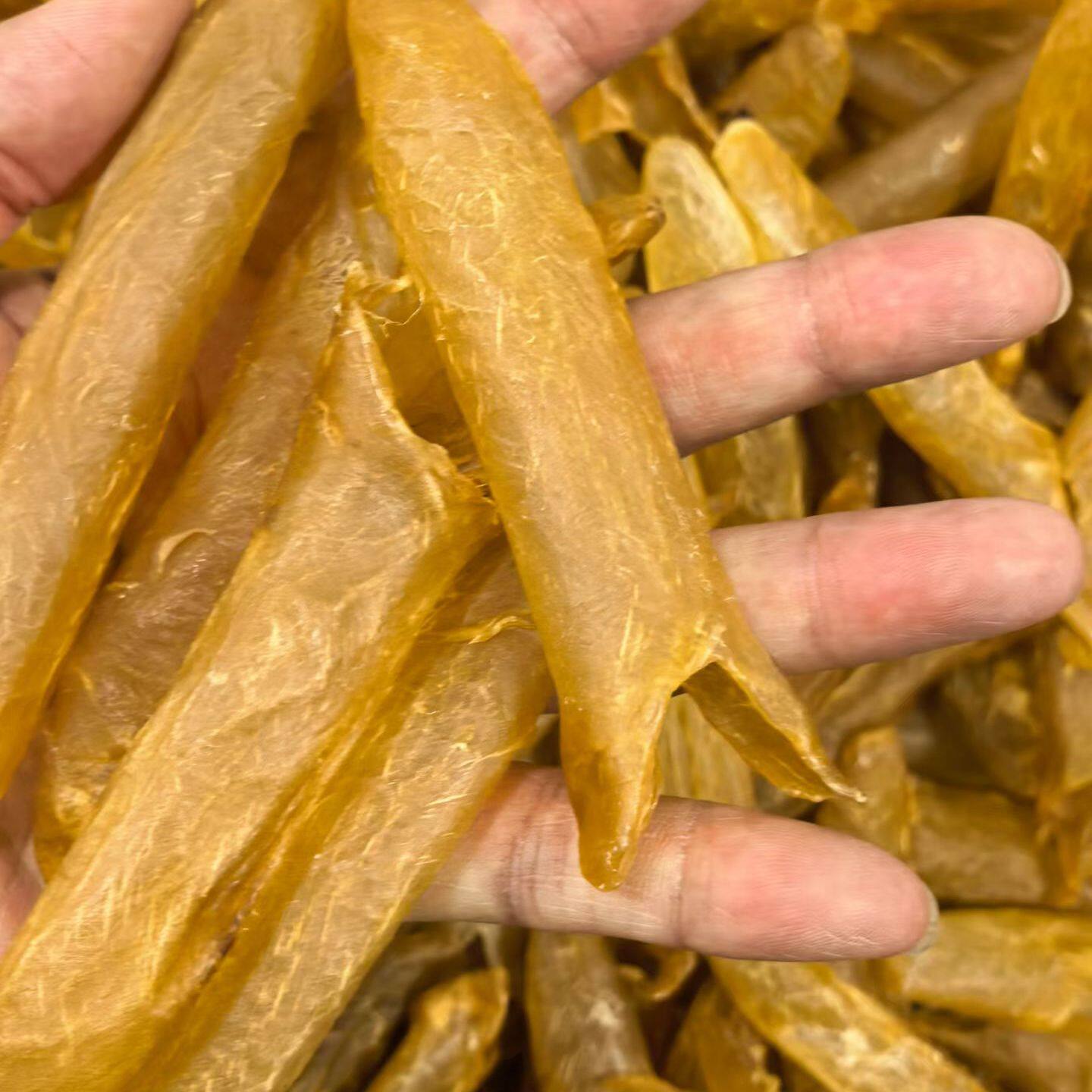 黄花胶筒鱼胶干货花胶筒胶鱼胶干货孕妇月子滋补水产鱼肚500g