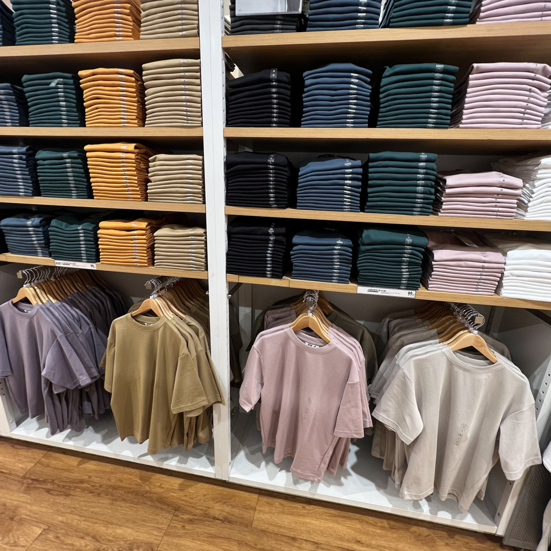 男装女装宽松圆领T恤五分袖凉感T短袖435806/465185