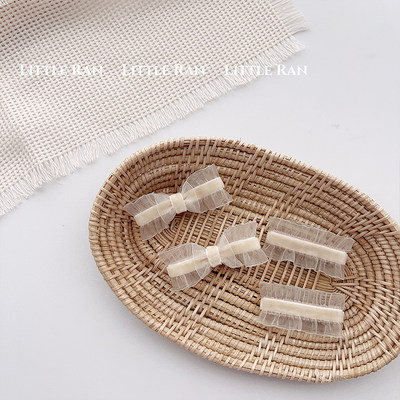 LittleRan仙女发饰蝴蝶结发夹