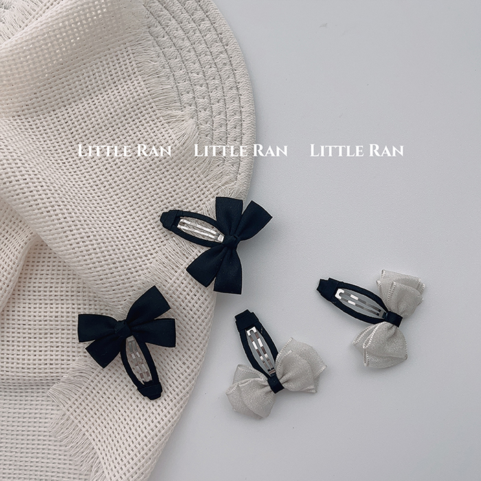 LittleRan韩版蝴蝴蝶结发夹
