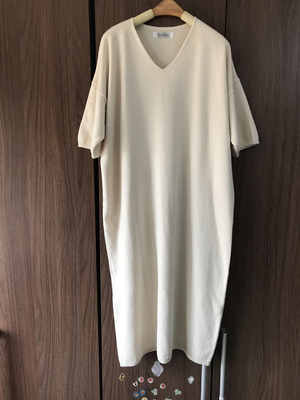 欧美风廓形纯棉针织